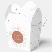 ボホサンテラコッタベビーシャワー フェイバーボックス (見開き)