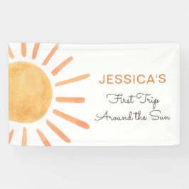 ボホサンバックドランドバナーリトルサンシャイン誕生日 横断幕