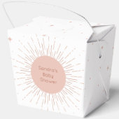 ボホサンピンク赤ちゃんシャワー フェイバーボックス (裏面)