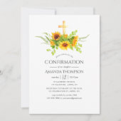 ボホサンフラワーの確認 招待状 (正面)