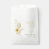 ボホサンフラワーサンキュアユーブライダルシャワー フェイバーバッグ (正面)