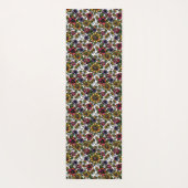 ボホサンフラワーズフローラブーケ ヨガマット (裏面)