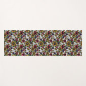 ボホサンフラワーズフローラブーケ ヨガマット (正面(横))