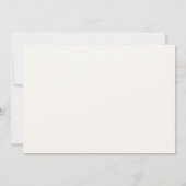 ボホサンフラワーバラピーニーパンパス婚約パーティ 招待状 (裏面)