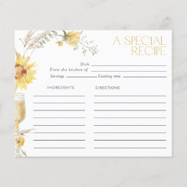 ボホサンフラワーブライダルシャワーレシピ