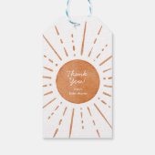 ボホサンベイビーシャワー ギフトタグ (裏面)