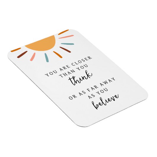 ボホサンマインドセやる気を起こさせるット引用文 マグネット (右側)