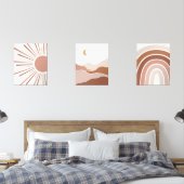 ボホサンマウンテンレインボープレイルームデコール (寝室)