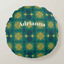 ボホサンムーンスターズベビーティール（緑がかった色）イエローパーソナライズされた