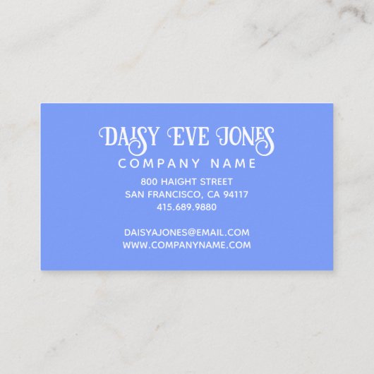 ボホサンライズカラフル名刺 名刺 (裏面)