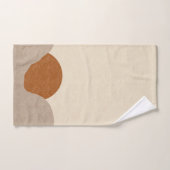 ボホサンライズテラコッタクリームサンド バスタオルセット (ハンドタオル)