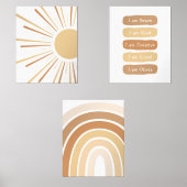 ボホサンレインボー名前をカスタムするキッズ肯定 (正面)