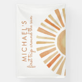 ボホサン誕生日サンシャイン1stバースデーバックル 横断幕 (縦)