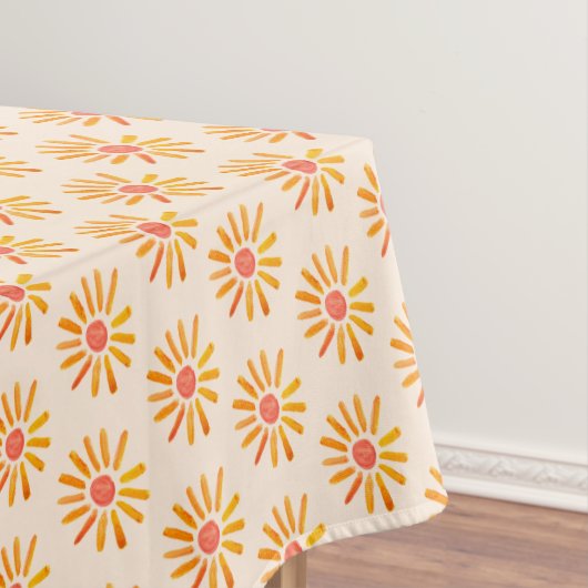 ボホサン誕生日ベビーシャワー男女兼用ガール テーブルクロス (インサイチュ)