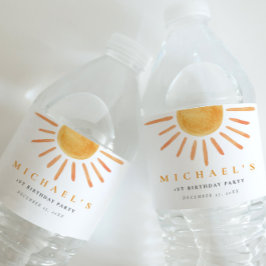 ボホサン誕生日 ペットボトルラベル