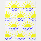 ボホサン フリースブランケット (正面)