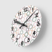 ボホサークル ラウンド壁時計 (傾斜)