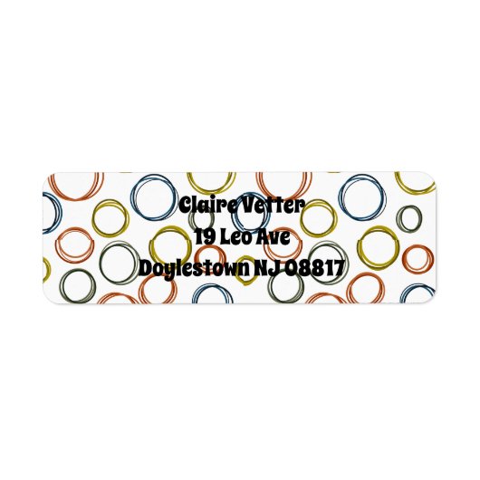 ボホサークル ラベル (正面)