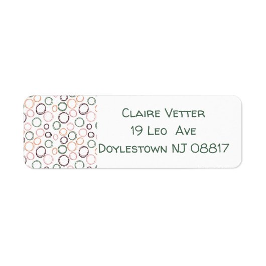 ボホサークル ラベル (正面)