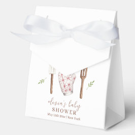 ボホシェフ素朴キッチン物ベビーシャワー フェイバーボックス