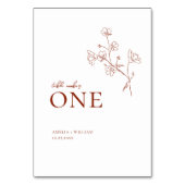 ボホシエナテラコッタ結婚フローラ テーブルナンバー (裏面)