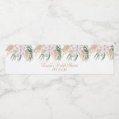 ボホシックなウォーターボトルラベル ペットボトルラベル (シングルラベル)