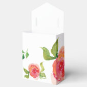 ボホシックなサンゴブライダルシャワーのビーフボックス フェイバーボックス (オープン)