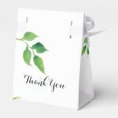 ボホシックなサンゴブライダルシャワーのビーフボックス フェイバーボックス (裏面サイド)