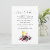 ボホシックなブルゴーニュと海軍は私が行く前にブュー 招待状 (スタンド正面)