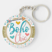 ボホシックアローズロマンチガーリーックシャビー キーホルダー (裏面)