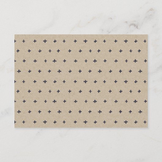 ボホシックオレンジブロッサムボタニカル結婚詳細 エンクロージャーカード (裏面)