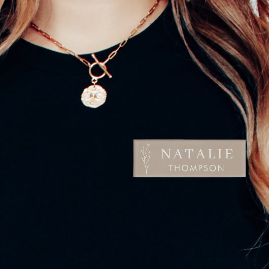 ボホシックグレイジフラワーペカスタマイズーンチャーイベント 名札