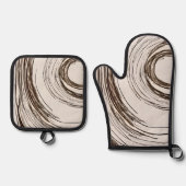 ボホシックサークル 鍋つかみ&鍋敷きセット (正面)