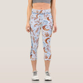 ボホシックシテラルブルース&ブ自然ランズ カプリレギンス (正面)