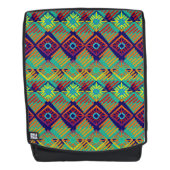 ボホシックスタイル |アフリカの泥のインスパイア地 バックパック (正面)