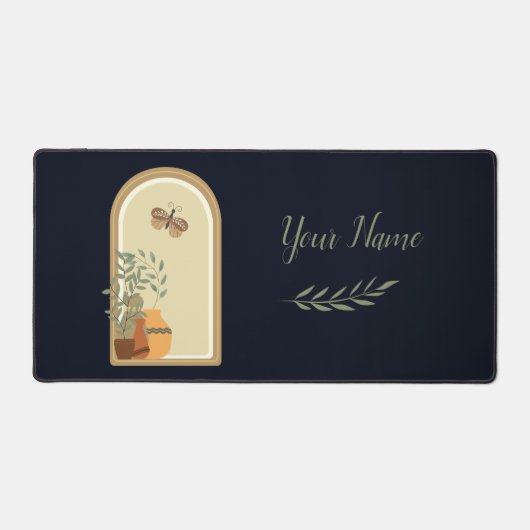 ボホシックセレエレガントーネ調和装飾 デスクマット (正面)