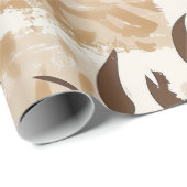 ボホシックタイガープリントデザイン ラッピングペーパー (ロールコーナー)