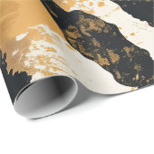 ボホシックタイガープリントデザイン ラッピングペーパー (ロールコーナー)