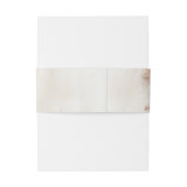 ボホシックピンクフローラ結婚ズ 招待状ベリーバンド (裏面例)