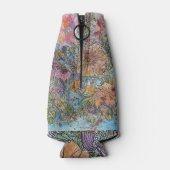 ボホシックフラワーガーデンウォーターカラー絵画ズ ボトルクーラー (裏面)