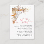 ボホシックフローラウォーターカラーブックスフォーベビー エンクロージャーカード (正面)