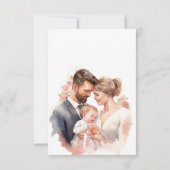 ボホシックフローラガールズバプテスマ サンキューカード (裏面)