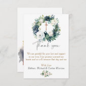 ボホシックフローラガールズバプテスマ サンキューカード (正面/裏面)