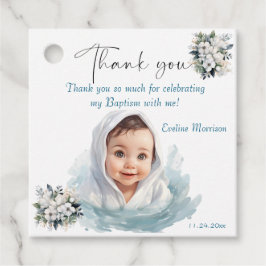 ボホシックフローラガールズバプテスマ フェイバータグ