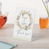 ボホシックフローラガールズバプテスマ 台座サイン (インサイチュ)