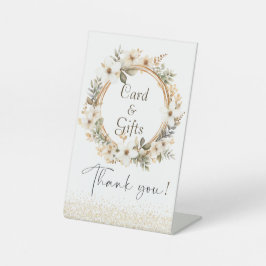 ボホシックフローラガールズバプテスマ 台座サイン