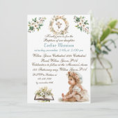 ボホシックフローラガールズバプテスマ 招待状 (スタンド正面)