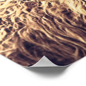 ボホシックフローラクラウンロングハイランドカウズ ポスター (角)