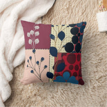 ボホシックフローラ装飾用クッション