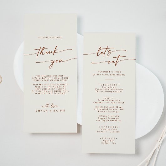 ボホシックボヘミアンクリームサンキューと結婚ズ メニュー